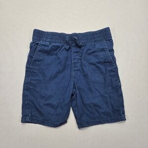 Levi's‎ Slim Fit Shorts Elastic Waist Pull On Casual Blue Kids Size S